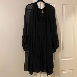 H&M 4X black dress